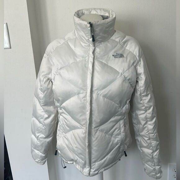 The North Face 550 Goose Down Quilted Puffer Jacket M - Picture 1 of 10